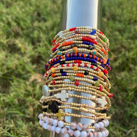 14k gold filled beaded bracelets - Picture 2 of 14